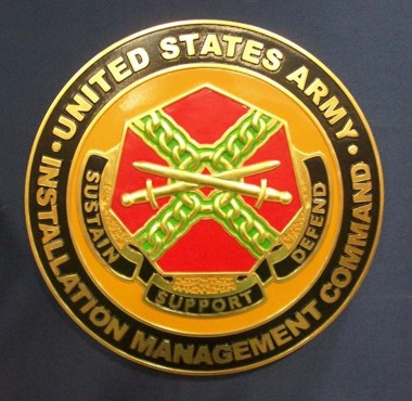 U.S.Army Installation Management Command_ 15" Seal